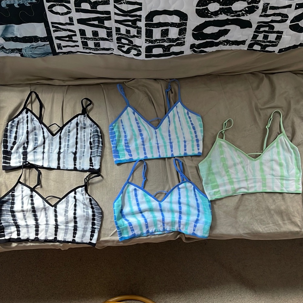 5 bralettes